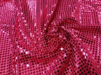 Fabrics with shine elements - fabric with glitter